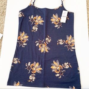 LOFT CAMISOLE WITH ADJUSTABLE STRAPS SIZE XS